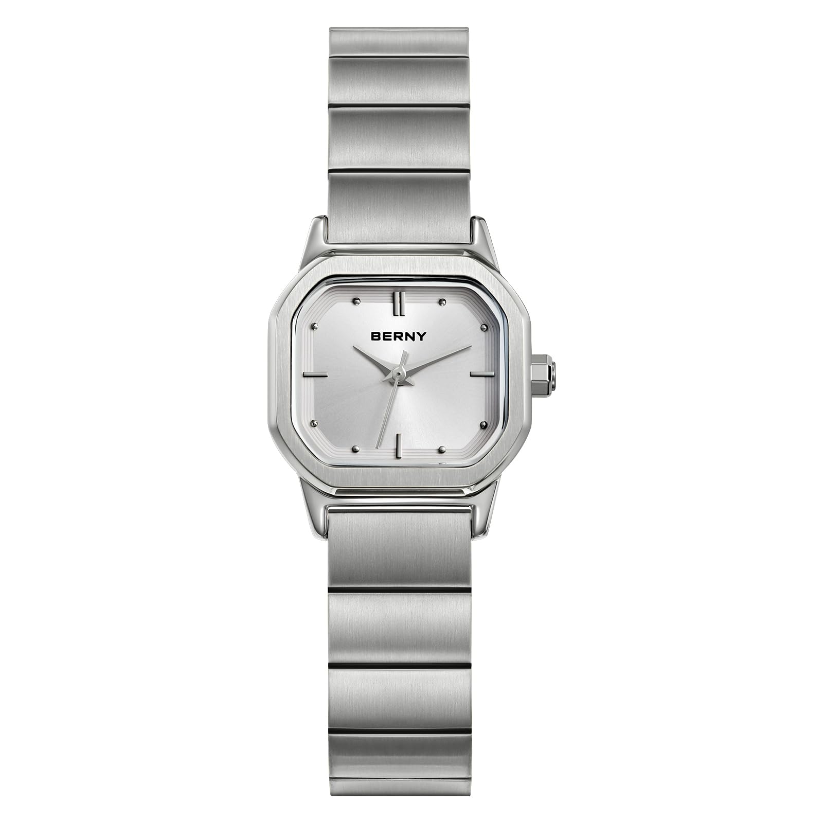 BERNY Gold Watches for Women Dainty Ladies Square Quartz Watch Japanese Quartz Movement 3ATM Waterproof Fashion Small Female Wrist Watch Luxury Birthday Gifts for Lady - Image 7