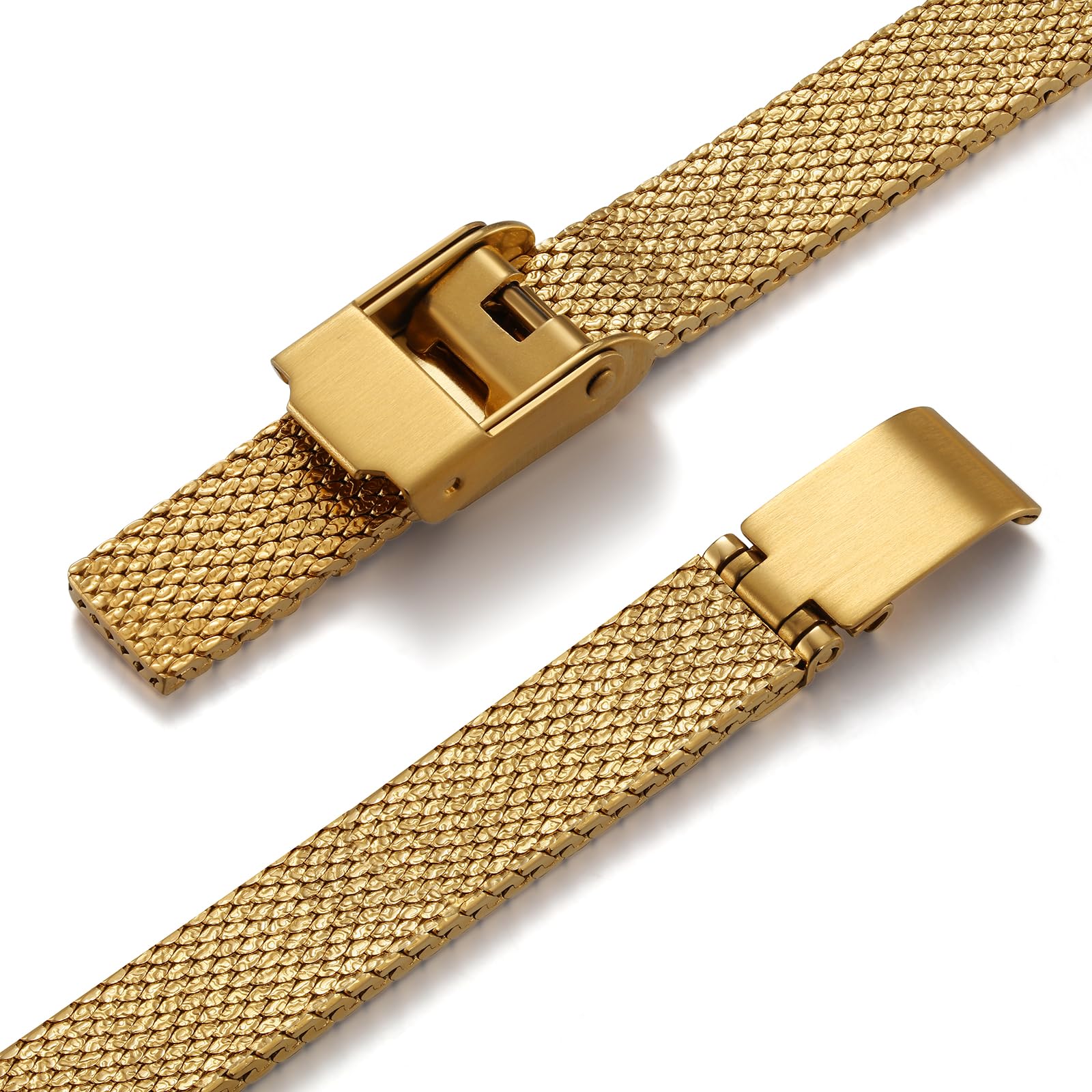 BERNY Vintage Gold Watches for Women, Elegant Oval Women's Wrist Watch, Small Ladies Analog Quartz Watches, 3ATM Waterproof All Stainless Steel Luxury Birthday Present - Image 5